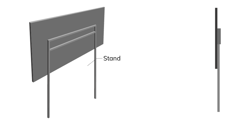Info Sign – Highway Technical Mounting Diagram