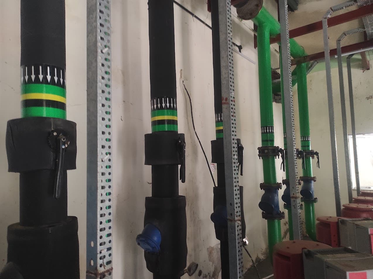 ANSI/ASME A13.1 Standard Pipe Marking - High Resolution Technical View 3