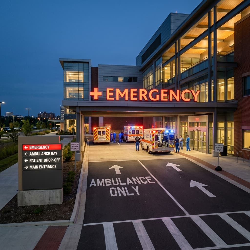 Emergency & Parking Wayfinding