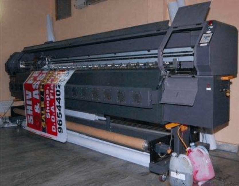 Solvent Printing Machine – Konica 512 for wide-format outdoor banners